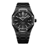 ساعت مچی مردانه ap مشکی مدل Audemars Piguet Royal Oak