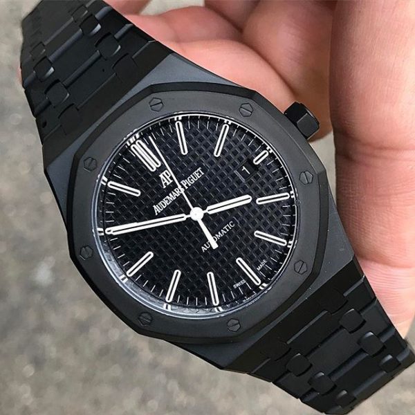 قیمت ساعت مردانه ap مشکی مدل Audemars Piguet Royal Oak