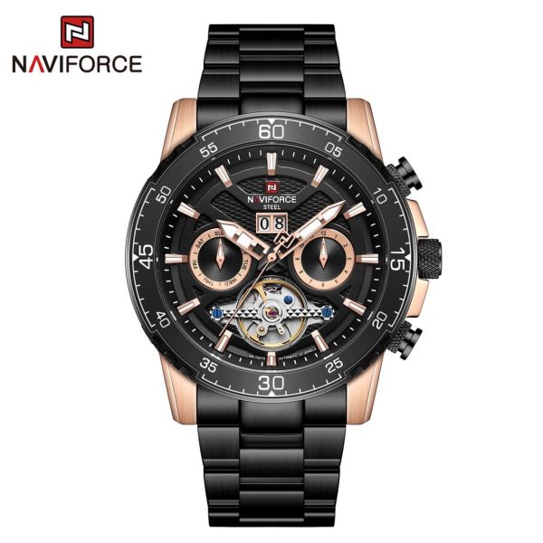 ساعت مچی اتوماتیک نیوی فورس NAVIFORCE NF1001 RG/Bگارانتی اصالت و سلامت کالاتومان6,195,000 تومان5,795,000 ساعت مچی اتوماتیک نیوی فورس NAVIFORCE NF1001 RG/B