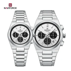 ساعت مچی ست نیوی فورس Naviforce NF 8048 S/W/S