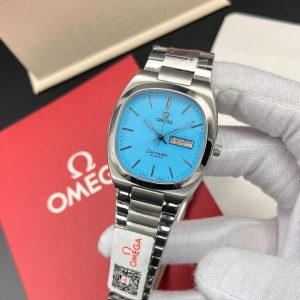 ساعت مردانه برند امگا سیمستر ( Omega Seamaster ) (نقره ای صفحه تیفانی)