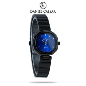 ساعت زنانه برند دنیل سزار کد DC-1263 (مشکی صفحه ابی)
