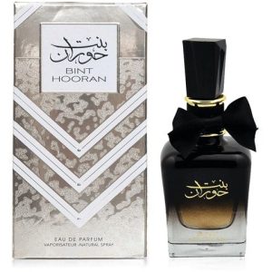 ادکلن زنانه ارض الزعفران مدل بنت حوران رایحه گود گرل مشکی