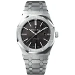 ساعت مچی مردانه ای پی (audemars piguet) نقره ای صفحه مشکی