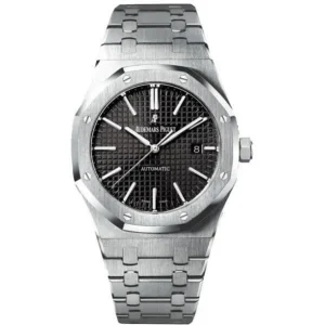 ساعت مچی مردانه ای پی (audemars piguet) نقره ای صفحه مشکی